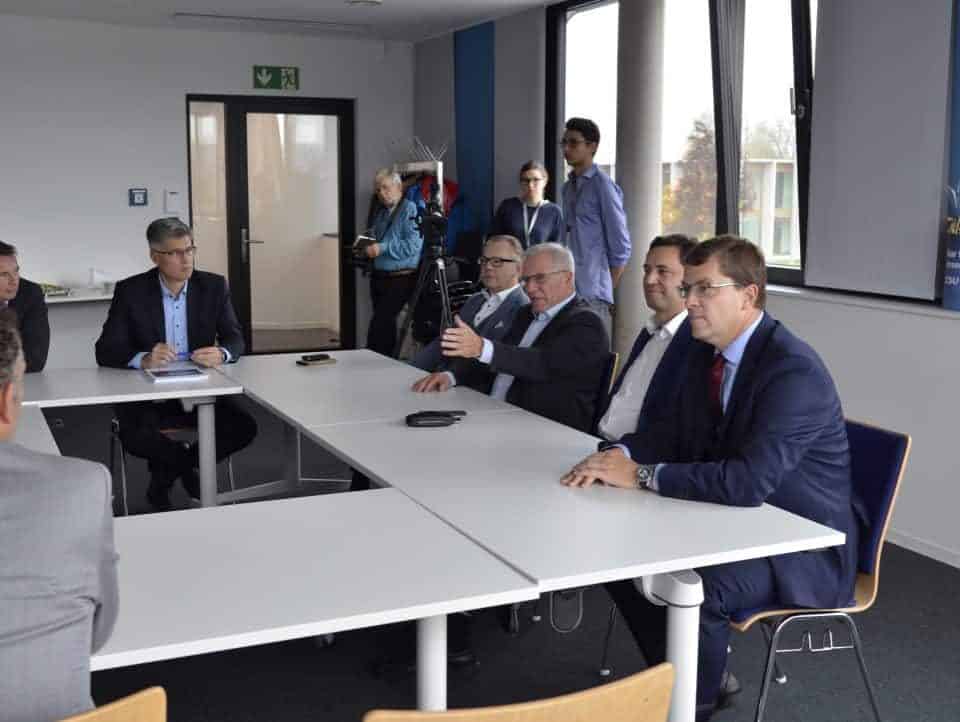 Politischer Besuch in unserem Haus