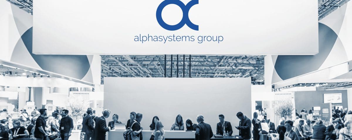 Messestand alphasystems