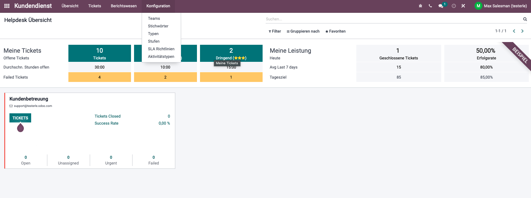 odoo Helpdesk